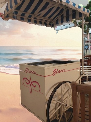 Superbe chariot glaces - superbe, à