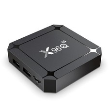 Smart TV Box X96Q Android 14 RK3518 Quad-Core 2 Go 16 Go prise AU