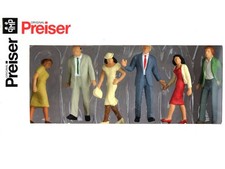 PREISER 6 passants - échelle O 1/43 - PREISER 65322