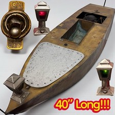 Antique Folk Art Brass Power