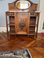 Buffet art déco en Noyer avec