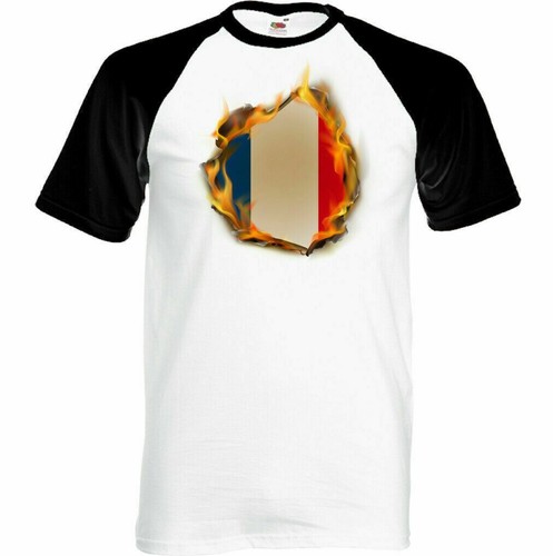 Français drapeau flames - français,