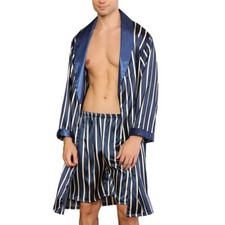 Hommes Rayé Satin Pyjama