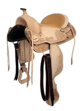 Selle western sans arçon