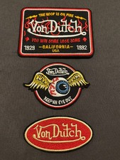 LOT de 3 patch brodé écusson