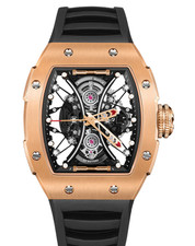 montre de luxe rectangle
