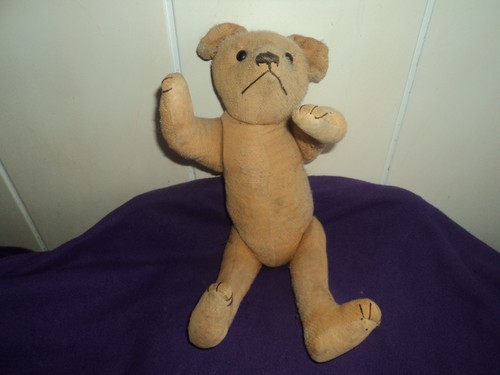 Ancien ours peluche 1940 s - ancien,