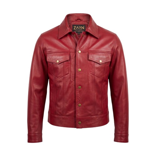 Veste camionneur cuir - camionneur,