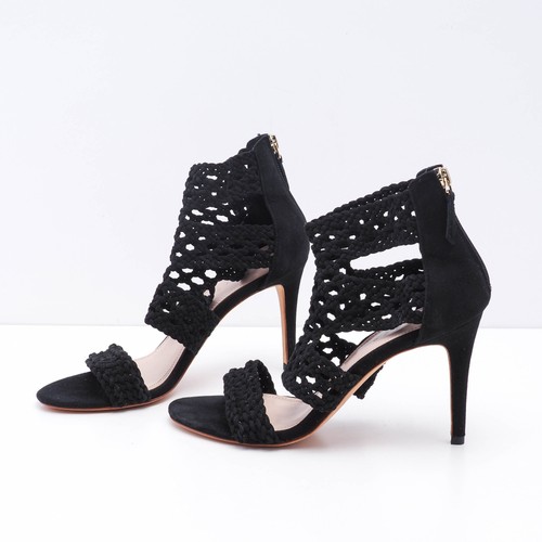 Sandro paris black leather - sandro,
