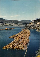 NORVEGE TELEMARK FLOTTAGE DE BOIS