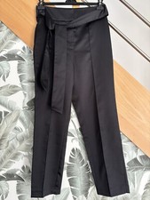 Pantalon Noir Zara Effet Satiné