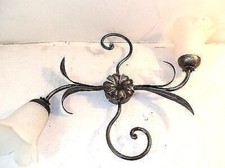 Lustre Plafonnier en Fer À 2