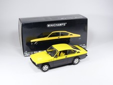 MINICHAMPS 1/18 - 180045621 - Opel Kadett C GT/E 1976 - Jaune et Noir - En boite