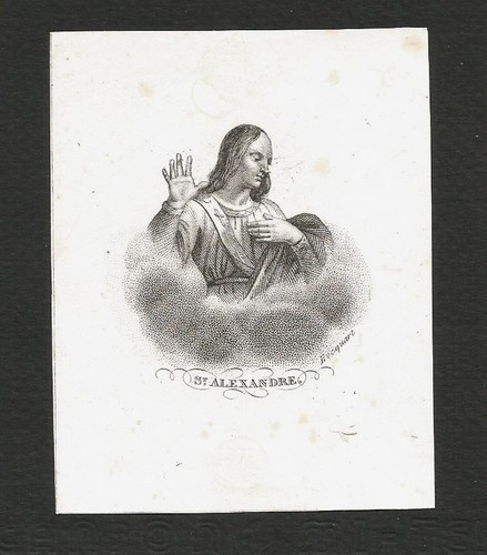 Image pieuse gravure saint - gravure,