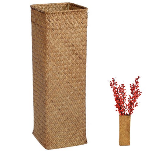Vase tissé des algues