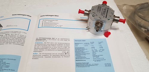 Rohde schwarz rf - &, précision