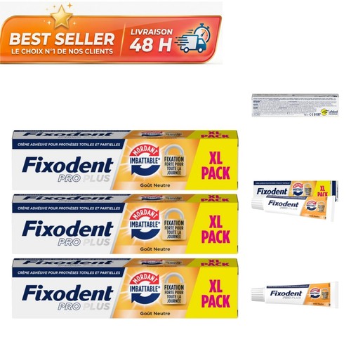 Fixodent pro plus crème - fixodent,