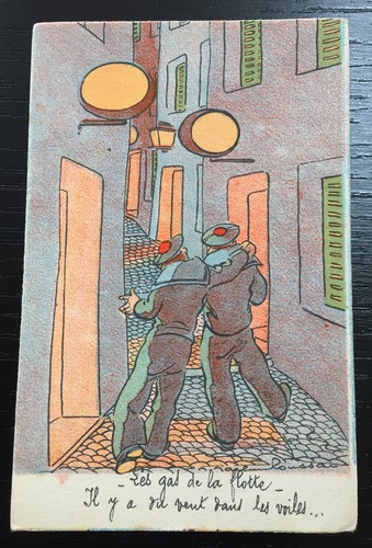 Carte postale humoristique - carte, postale,
