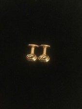 Vintage Mens Shiny Gold Tone