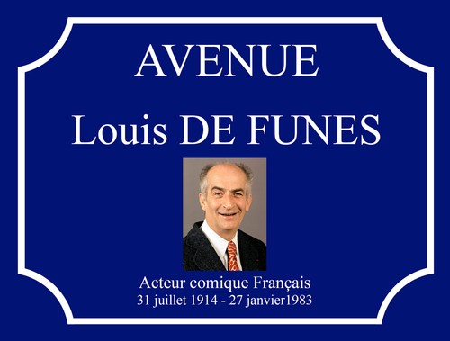 Plaque rue avenue - de,