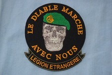 A119 patch insigne écusson militaire Armée Légion Étrangère Béret Vert