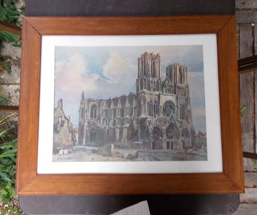 Aquarelle - (reproduction, )de