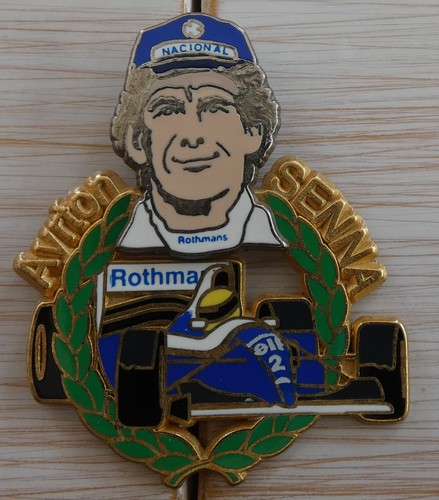 Pin formula one ayrton - pin's,
