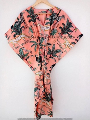 Maxi robe caftan - femme, ample