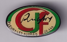 RARE PINS PIN'S .. SPORT RUGBY CLUB TEAM CJF LOIRET FLEURY LES AUBRAIS 45 ~GC