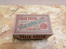 FELIX  POTIN  (publicitaire boites glycophiles sucre damoy sugar pub pots