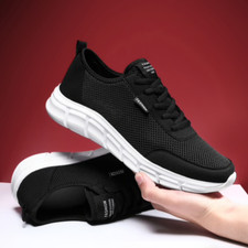 baskets sneakers homme noire blanc style sport jogging chaussure noir run shoes