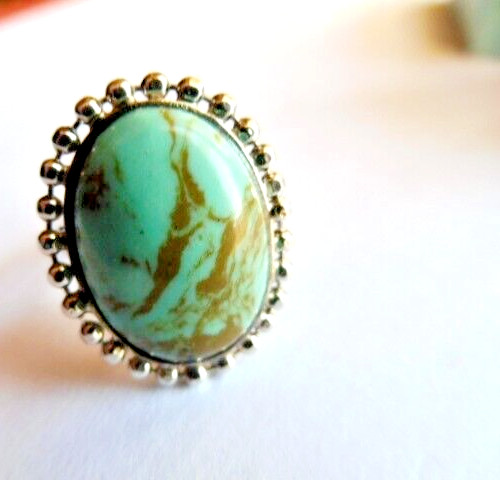 Bague turquoise tibet - turquoise,