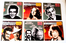 LOT DE 6 CD ...ANCIENNES CHANSONS FRANÇAISE  très bon état