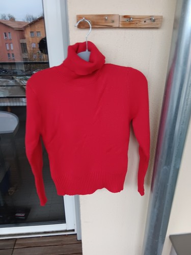 Pull rouge femme - femme, col