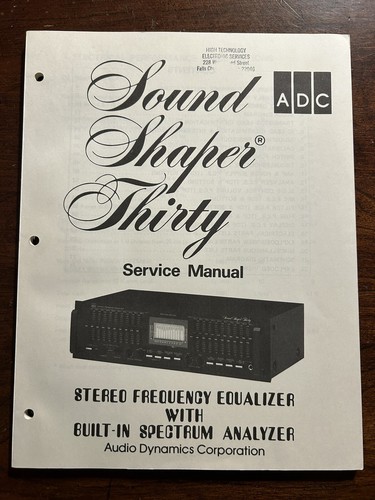 Adc sound shaper thirty - thirty, 30