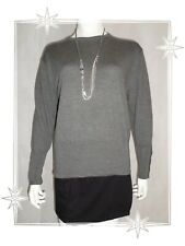 @ - Pull Maille Tricotée Fine Gris Givenchy Boutique Paris Taille M  