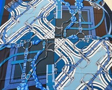 Foulard Chale  Hermes 140 Soie Cachemire Scarf 55 Etriers Shawl