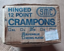 Hinged 12 point  Crampons Size