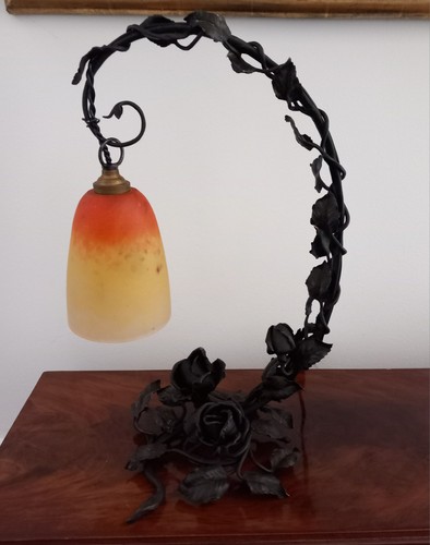 Lampe art nouveau - lampe, van