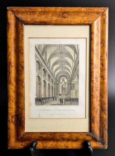 Gravure ancienne encadrée - ,