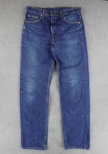 Jean Baggy Relaxed Vintage 90s Made USA Levi's 505 Homme W36 L33 Bleu Zip-Fly