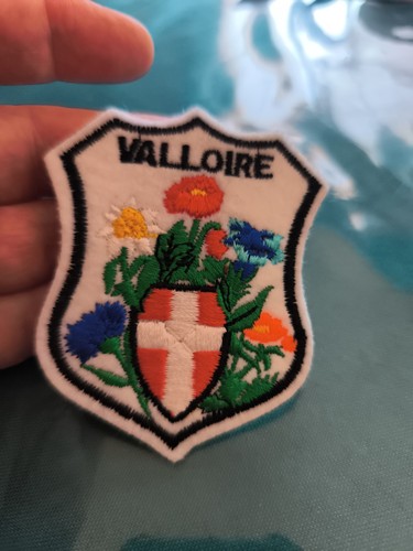 Ecusson brodé valloire - brodé, .