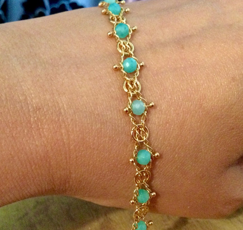 Bracelet plaqué - plaqué, or