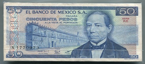 Mexique pesos 1981 73 - 1981, p