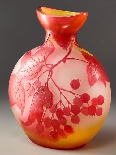 Gallé vase original art - original,