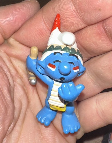 Schtroumpf figurine indien - :,