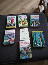 Lot 6 livres bibliothèque