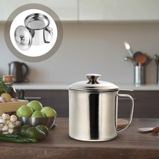 Pot Récipient Acier Inoxydable Bouteille D'huile De Cuisine