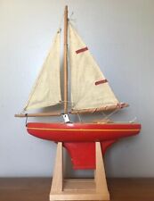 Tirot Voilier de bassin. Années 80. Idem Borda, Nova, Vogu'enmer.