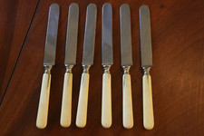 6 couteaux à dessert lame